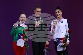 Световна купа по художествена гимнастика - награждаване - Стилияна Николова