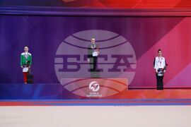 Световна купа по художествена гимнастика - награждаване - Стилияна Николова