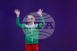 Световна купа по художествена гимнастика - награждаване - Стилияна Николова