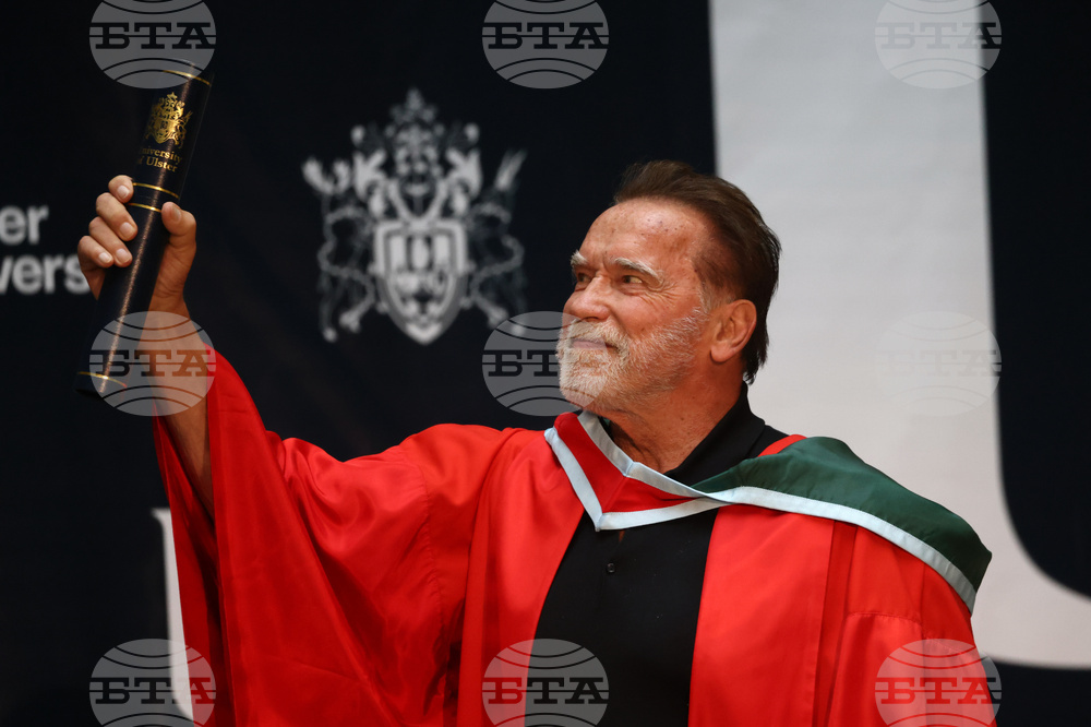 Britain Northern Ireland Schwarzenegger