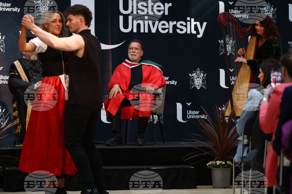 Britain Northern Ireland Schwarzenegger