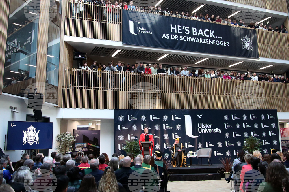 Britain Northern Ireland Schwarzenegger