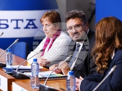 Национален пресклуб на БТА София - подписване на договор за партньорство между БТА и Института за български език към БАН - пресконференция