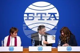 Национален пресклуб на БТА София - подписване на договор за партньорство между БТА и Института за български език към БАН - пресконференция