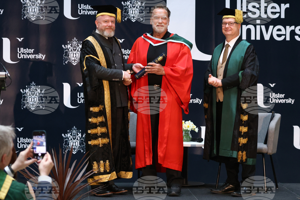 Britain Northern Ireland Schwarzenegger