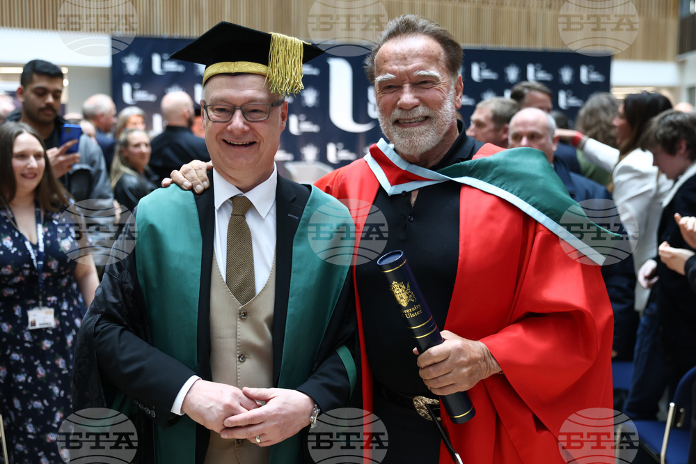 Britain Northern Ireland Schwarzenegger