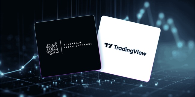 Българската фондова борса интегрира графиките на платформата "ТрейдингВю", съобщават от борсата