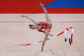 Световна купа по художествена гимнастика - финали - Ева Брезалиева - съчетание с лента