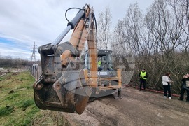 Перник - начало на строителни работи - тягова подстанция (ТПС)