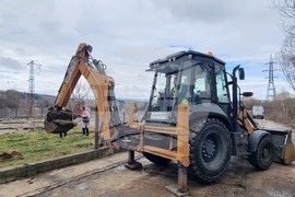 Перник - начало на строителни работи - тягова подстанция (ТПС)