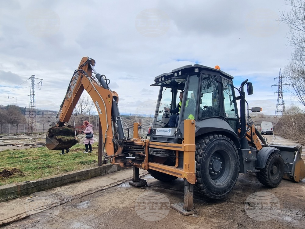 Перник - начало на строителни работи - тягова подстанция (ТПС)