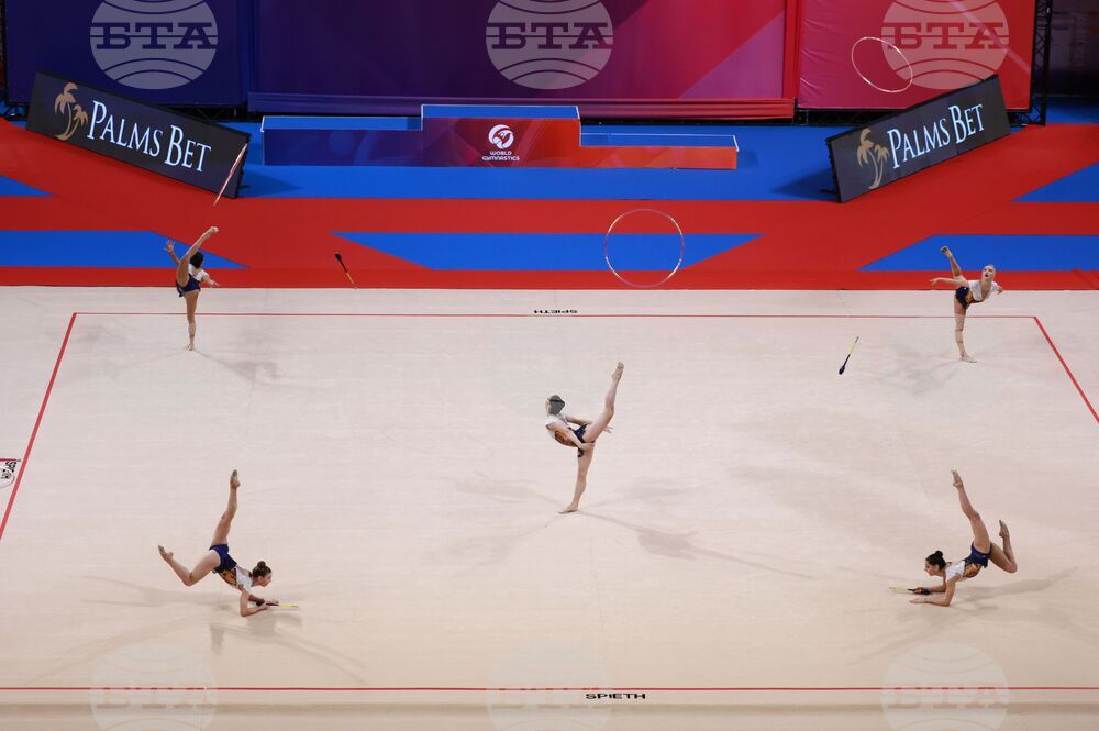 Световна купа по художествена гимнастика - България - ансамбъл