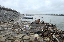 Сърбия - река Дунав - покачване на нивото