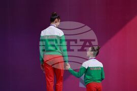 Световна купа по художествена гимнастика - награждаване - бухалки