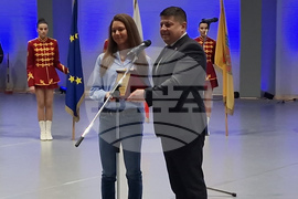 Троян - Лора Христова - посрещане