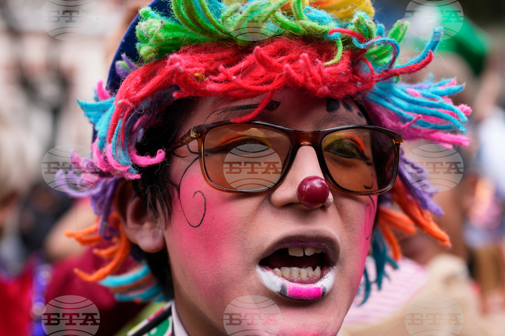 Bolivia Clowns Protest