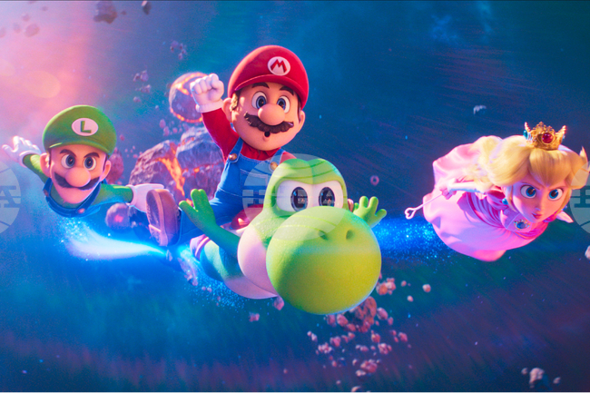 "Супер Марио Галактика: Филмът" оглави боксофис класацията на Северна Америка