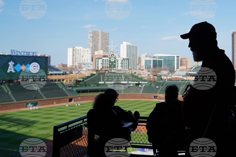 Angels Cubs Baseball