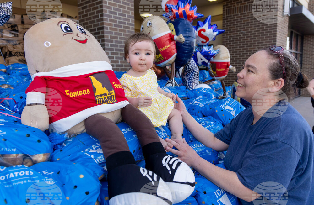 Record-Breaking Idaho Potato Display Honors America's 250th