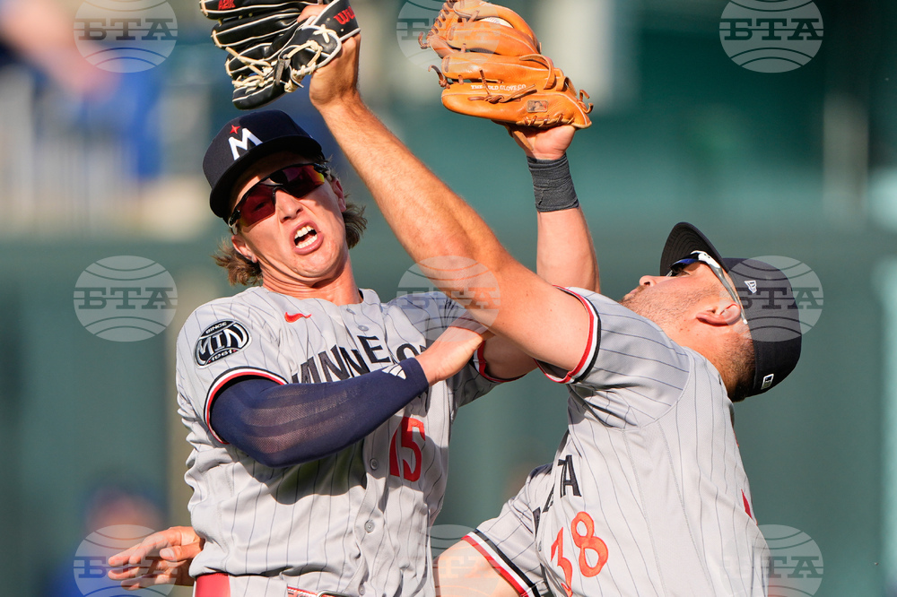 APTOPIX Twins Royals Baseball