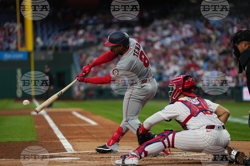 Nationals Phillies Baseball