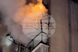 Смолян  - пожар