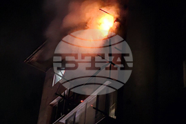 Смолян  - пожар