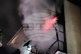 Смолян  - пожар