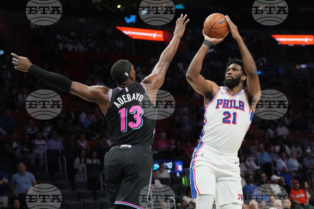 76ers Heat Basketball