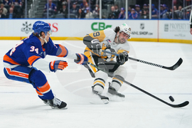 Penguins Islanders Hockey