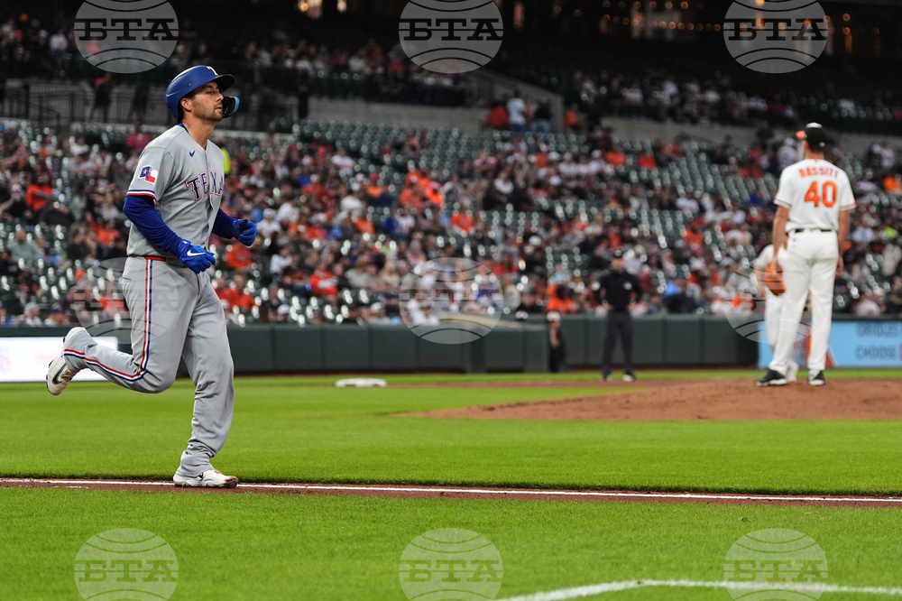 Rangers Orioles Baseball