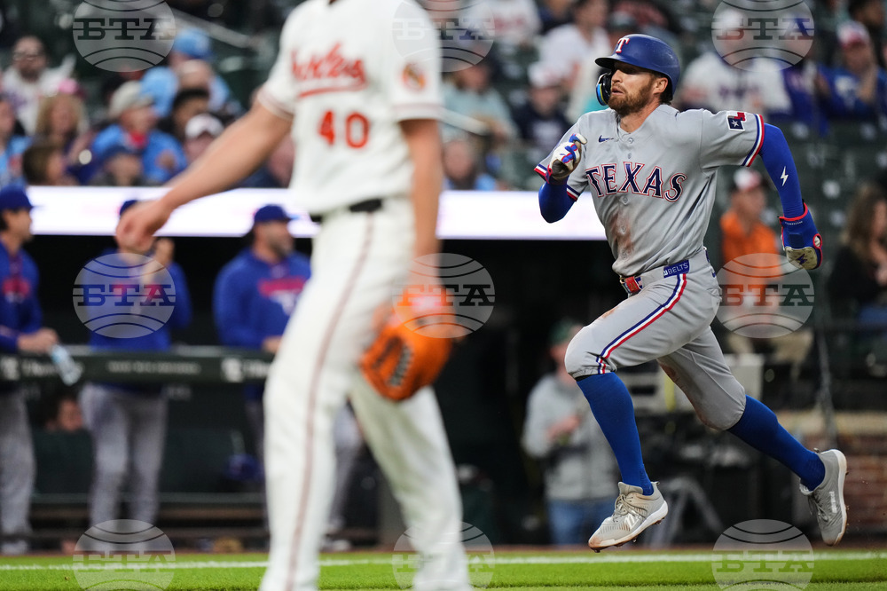 Rangers Orioles Baseball
