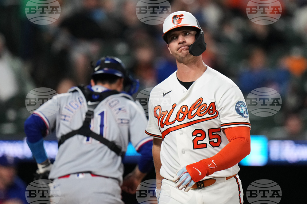 Rangers Orioles Baseball