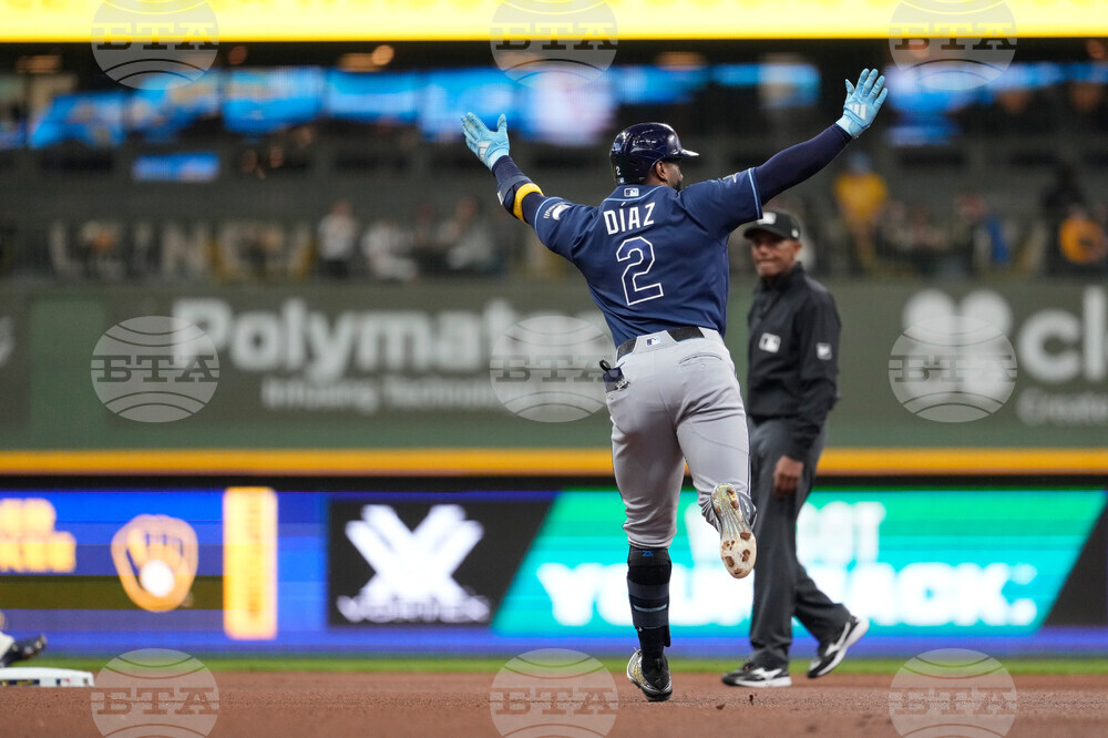 Rays Brewers Baseball