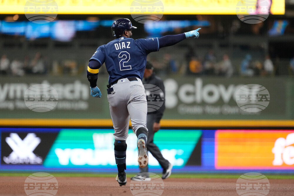 Rays Brewers Baseball