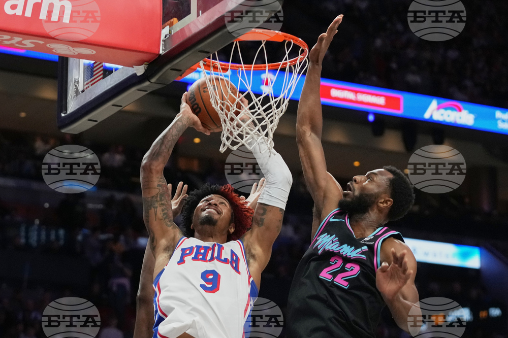 76ers Heat Basketball