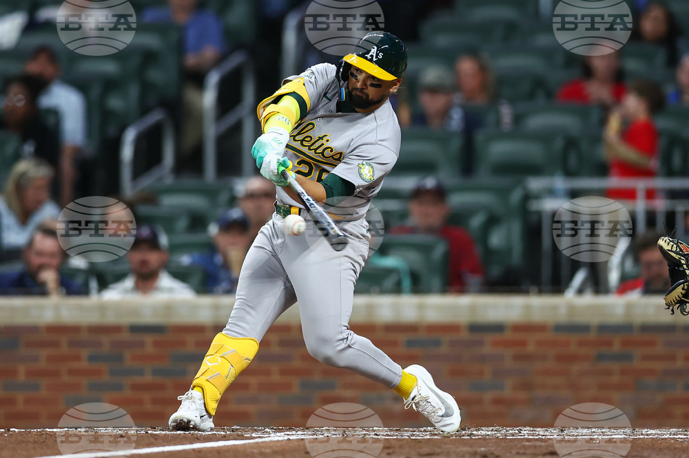 Athletics Braves Baseball