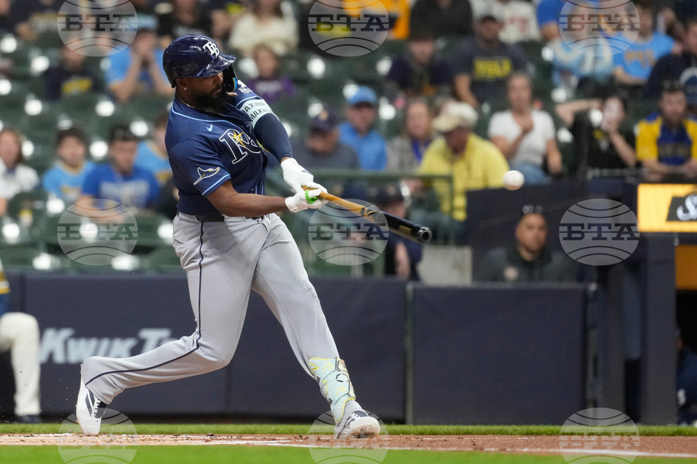 Rays Brewers Baseball