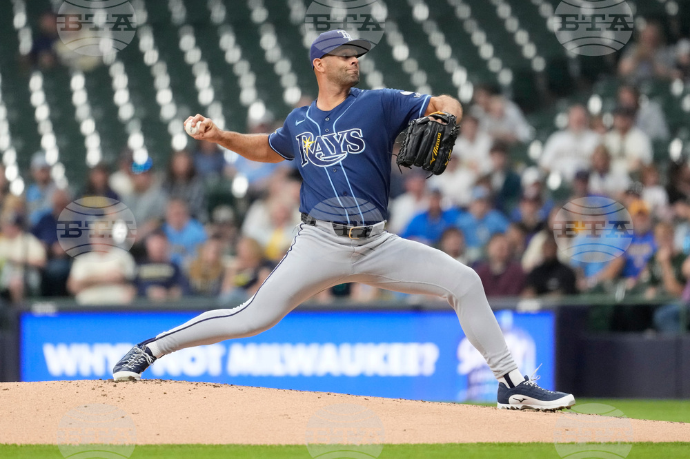 Rays Brewers Baseball