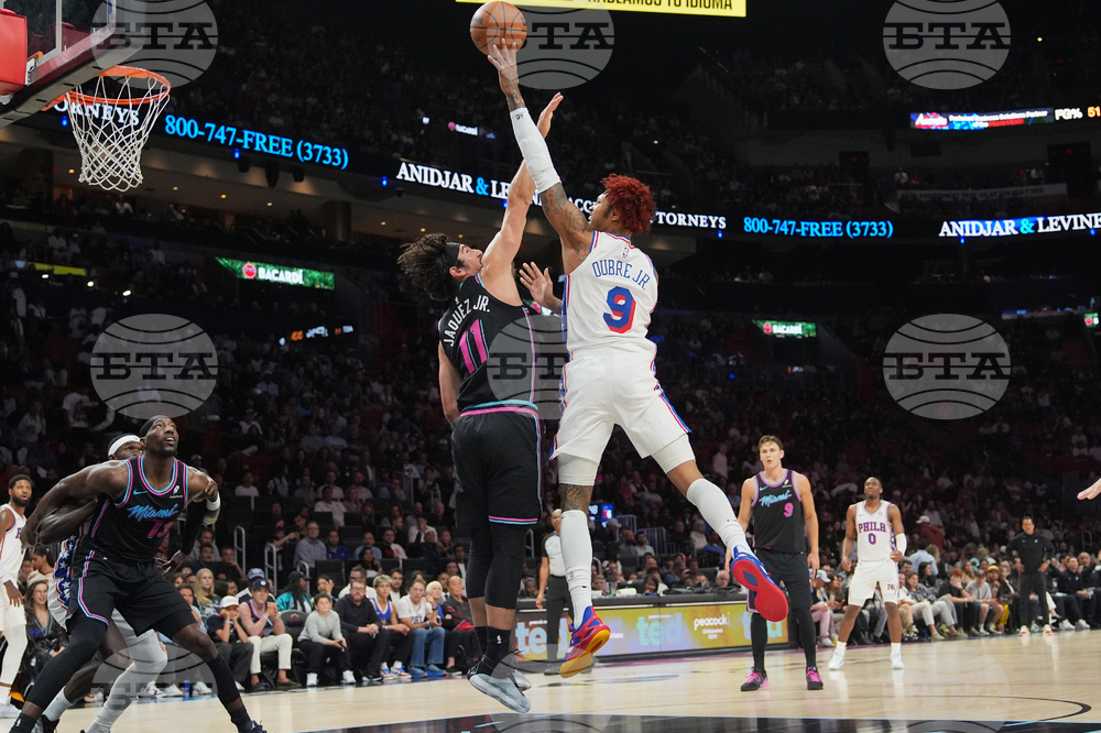 76ers Heat Basketball