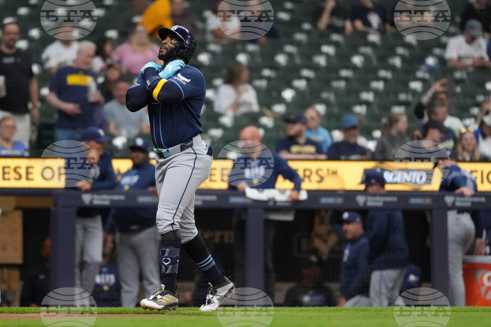Rays Brewers Baseball