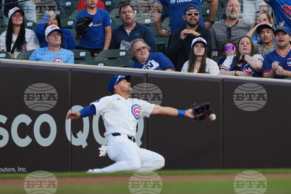 Angels Cubs Baseball
