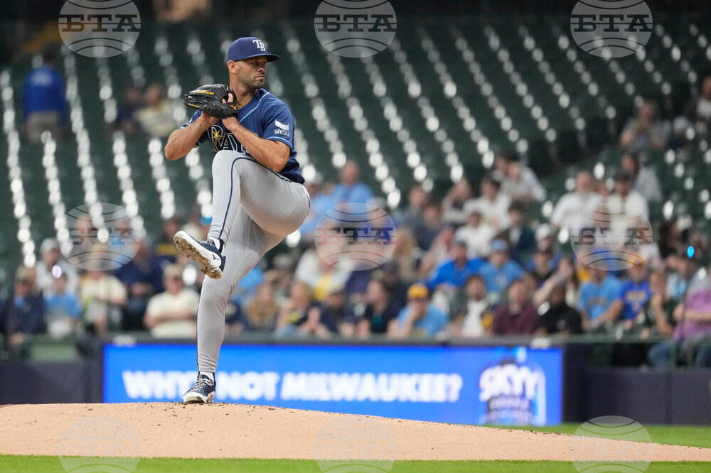 Rays Brewers Baseball