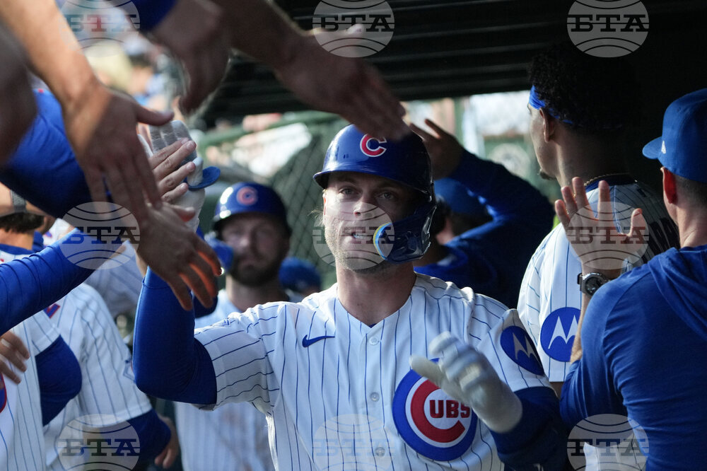 Angels Cubs Baseball