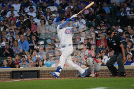 Angels Cubs Baseball