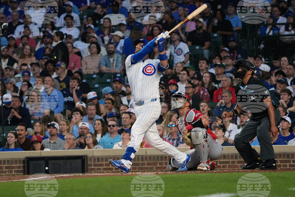 Angels Cubs Baseball