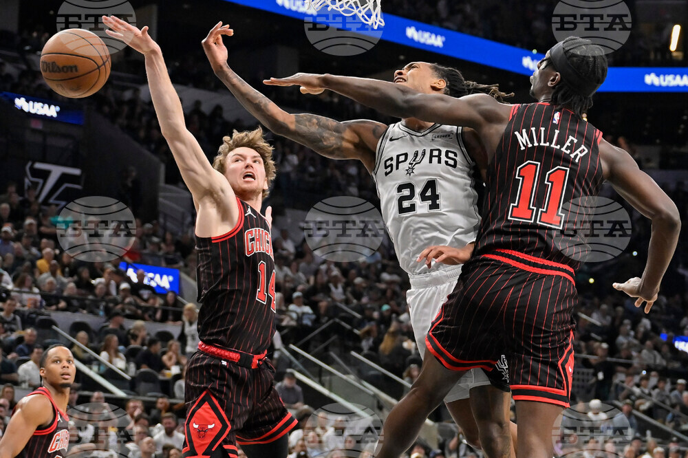 Bulls Spurs Basketball