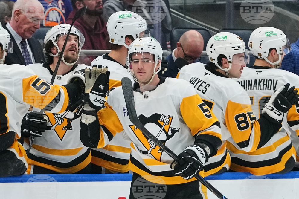 Penguins Islanders Hockey