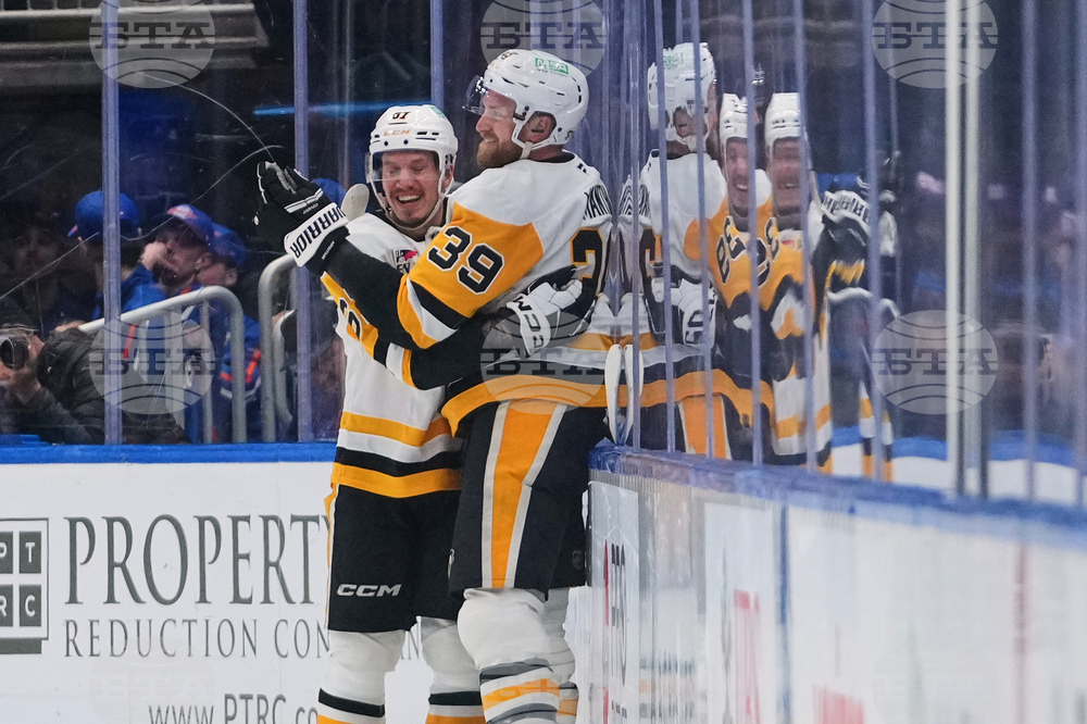 Penguins Islanders Hockey