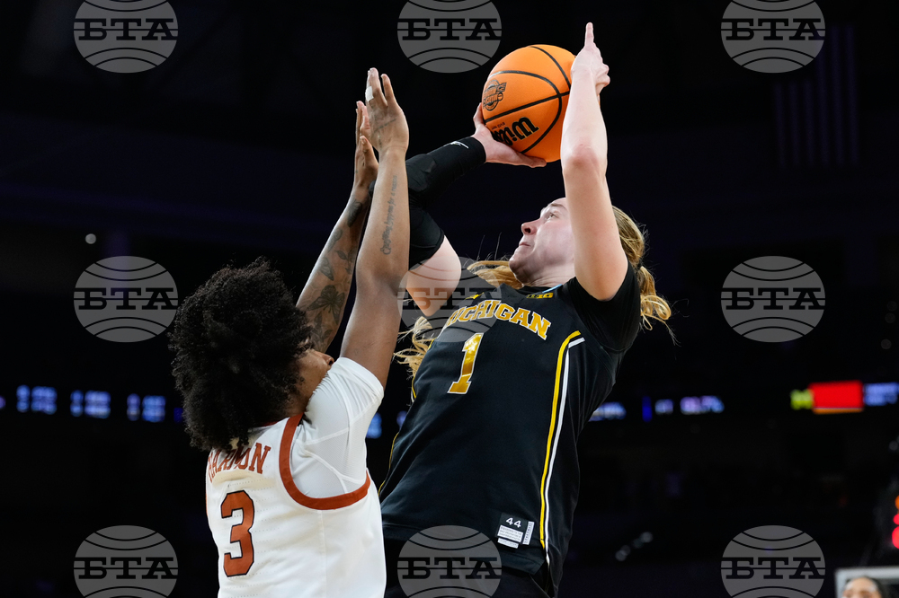 NCAA Michigan Texas Basketball